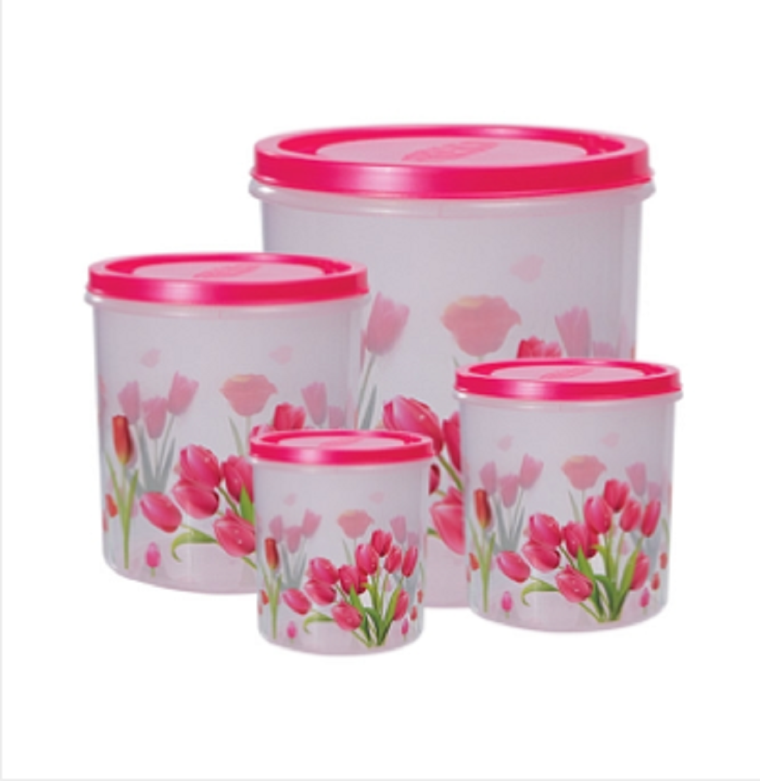 Tulip Container 6 8 12 16L 4Pcs Set Big
