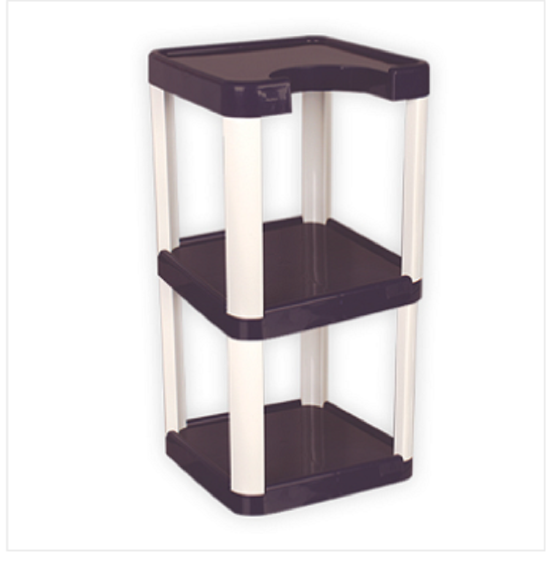 Filter Stand 3 Step Black