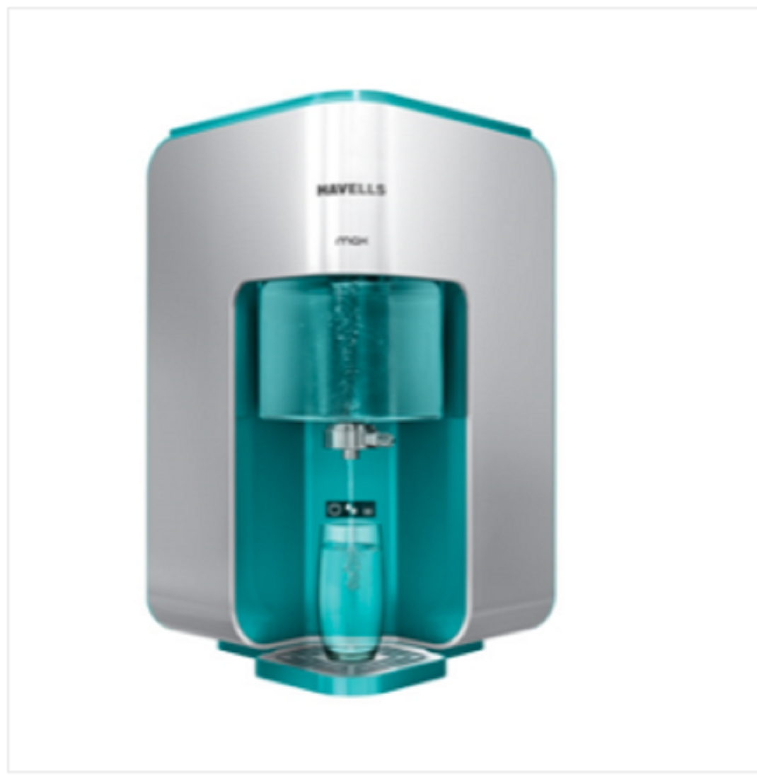 Havells Max Water Purifier White And Sky Blue
