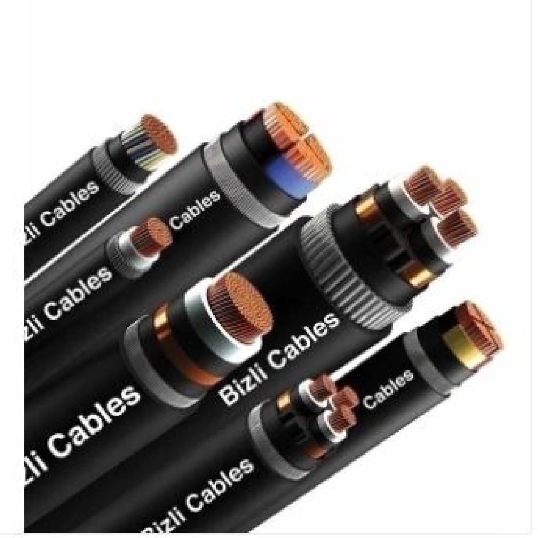 Bizli LT Cables NYY (3x2.5 Re) Black