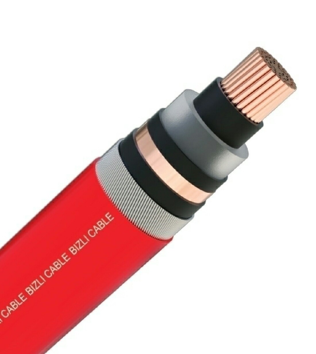 Bizli Cables 2xSEYFGY(3x35 Rm) 11 KV Red