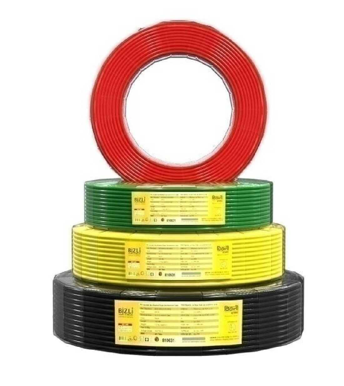 Bizli Cables BYFY (2x3.0 Rm) Black