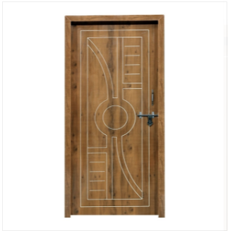 Cosmic Door CNC Circle Left Has Bolt 7'X3.25'
