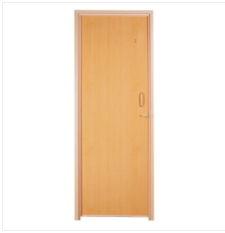 Eco Door L. Teak Fiber 7???X2.5??? L/H T/B- 3 Hinge
