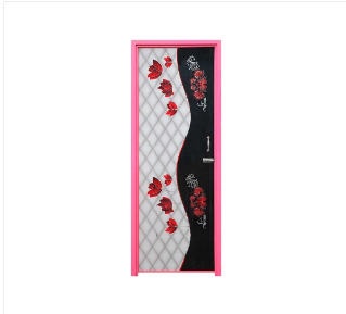Eco Door Red Rose 7'X2.5' L/H