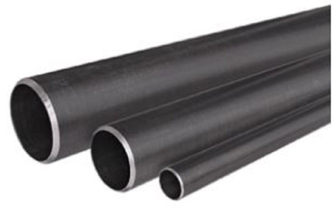 MS Pipe 6''X20' Silver