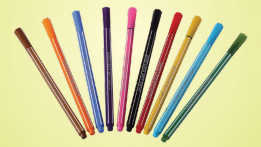 Arty Sketch - Orange - 10 Pcs Pack