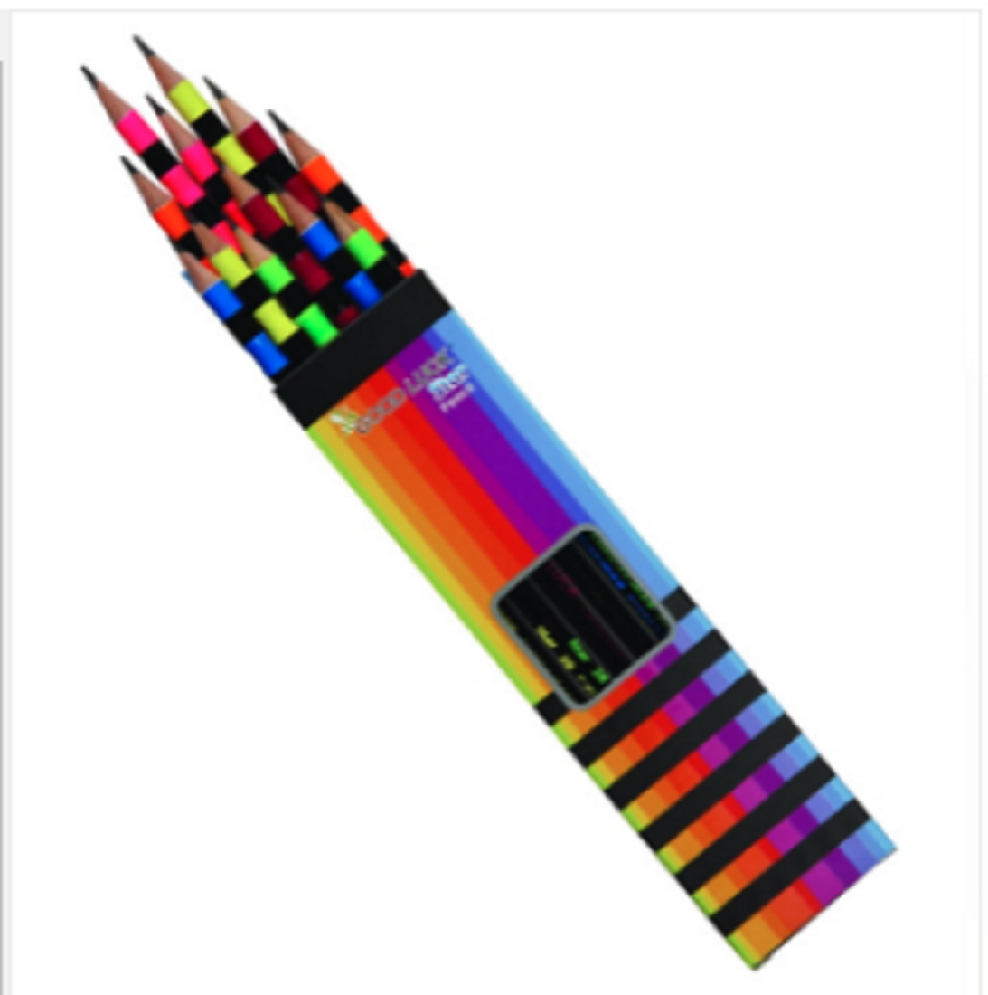 Good Luck Star Pencil 2B 1 Piece