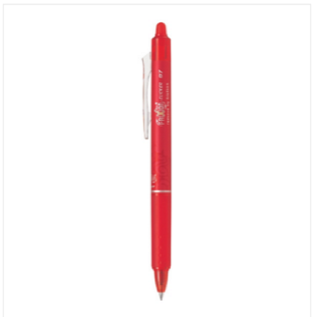 Pilot BLRT-FR7 Frixion Clicker Ball Pen Red