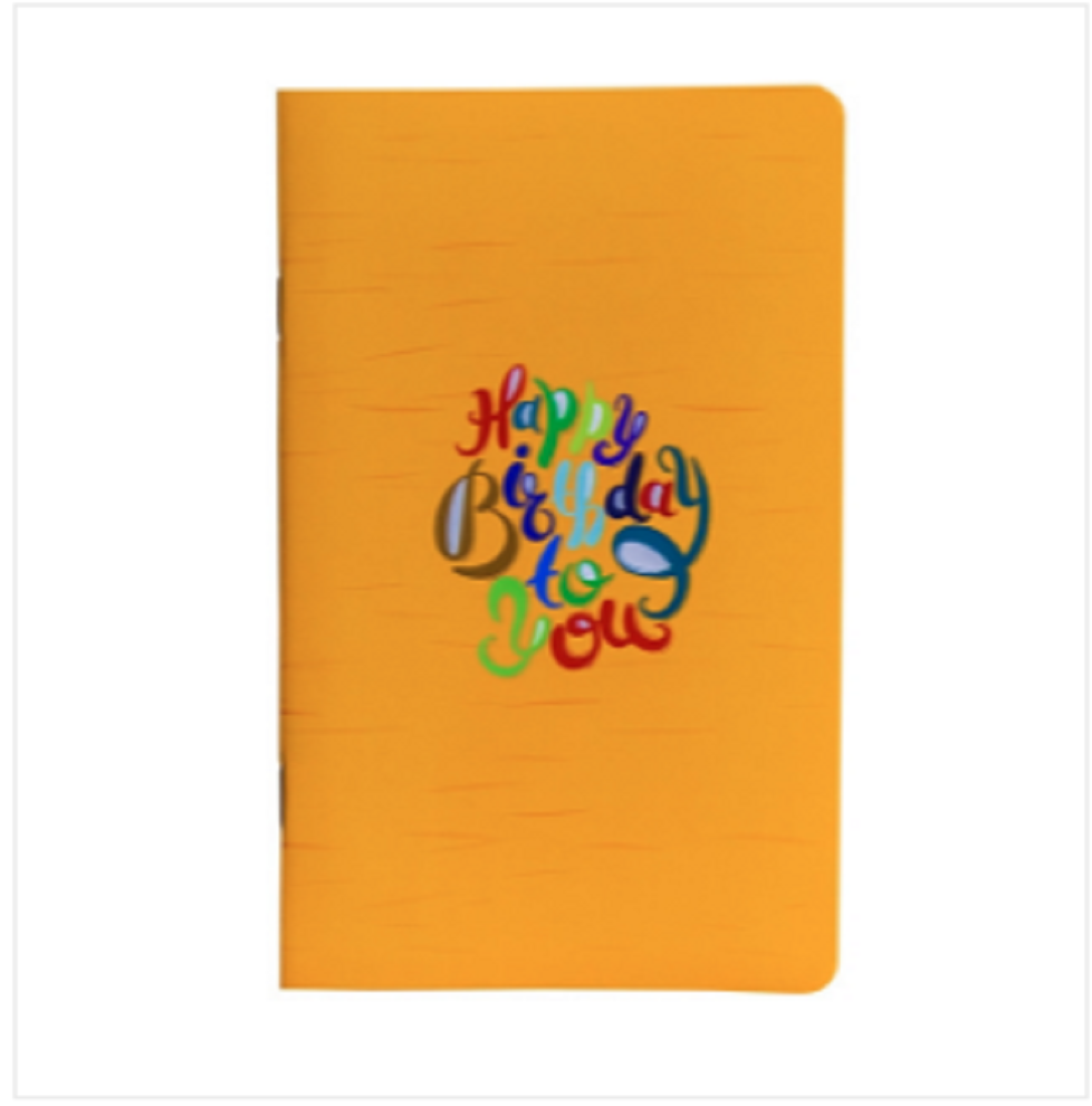 Happy Birthday Notebook