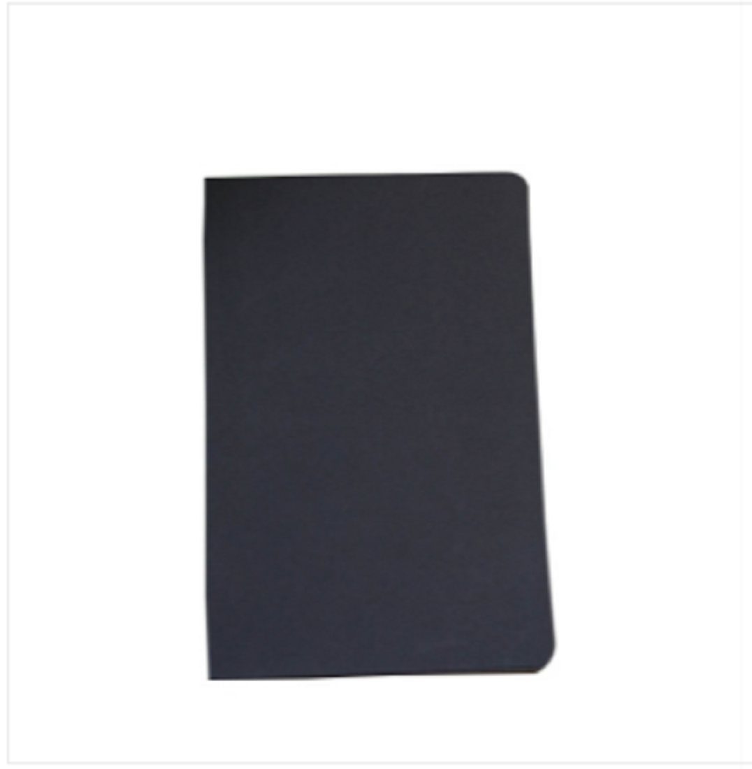 Writers Edition Black Lined Notebook