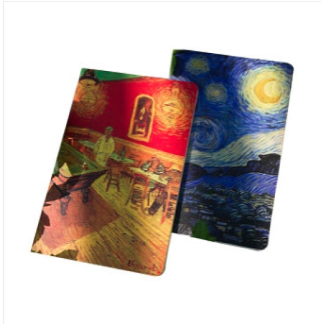Starry Night & Night Caf?? Notebook