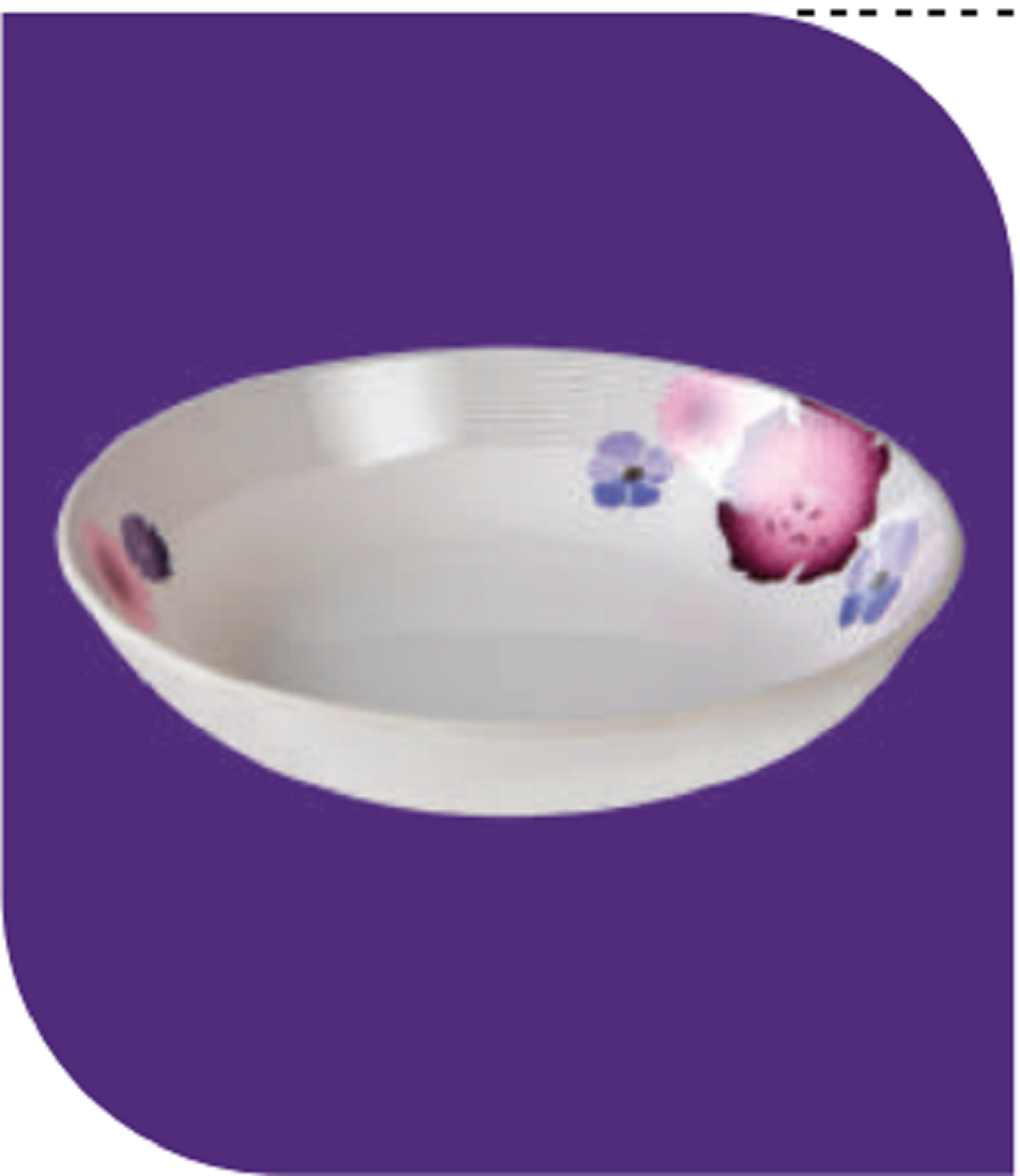 Lilac Finny Bowl 4.75'' Set Brand: Italiano