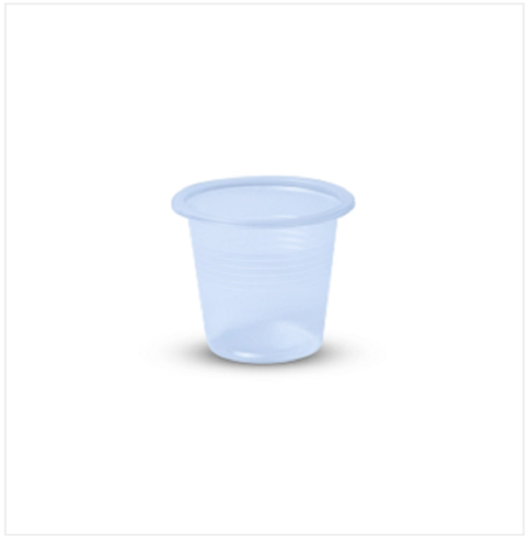 Tea Cup 110ML 50 Pcs Set Trans