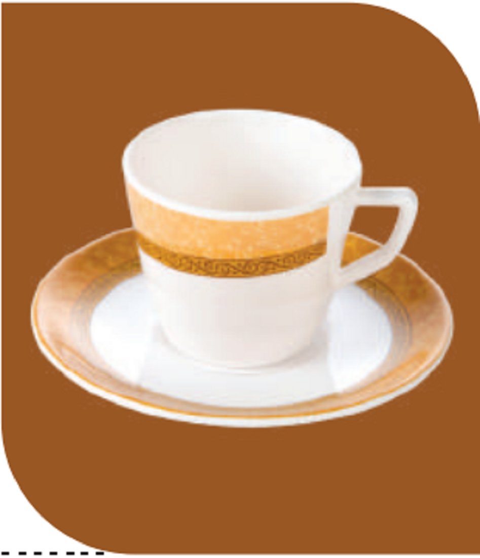 Marigold Small Tea Cup Saucer Brand: Italiano