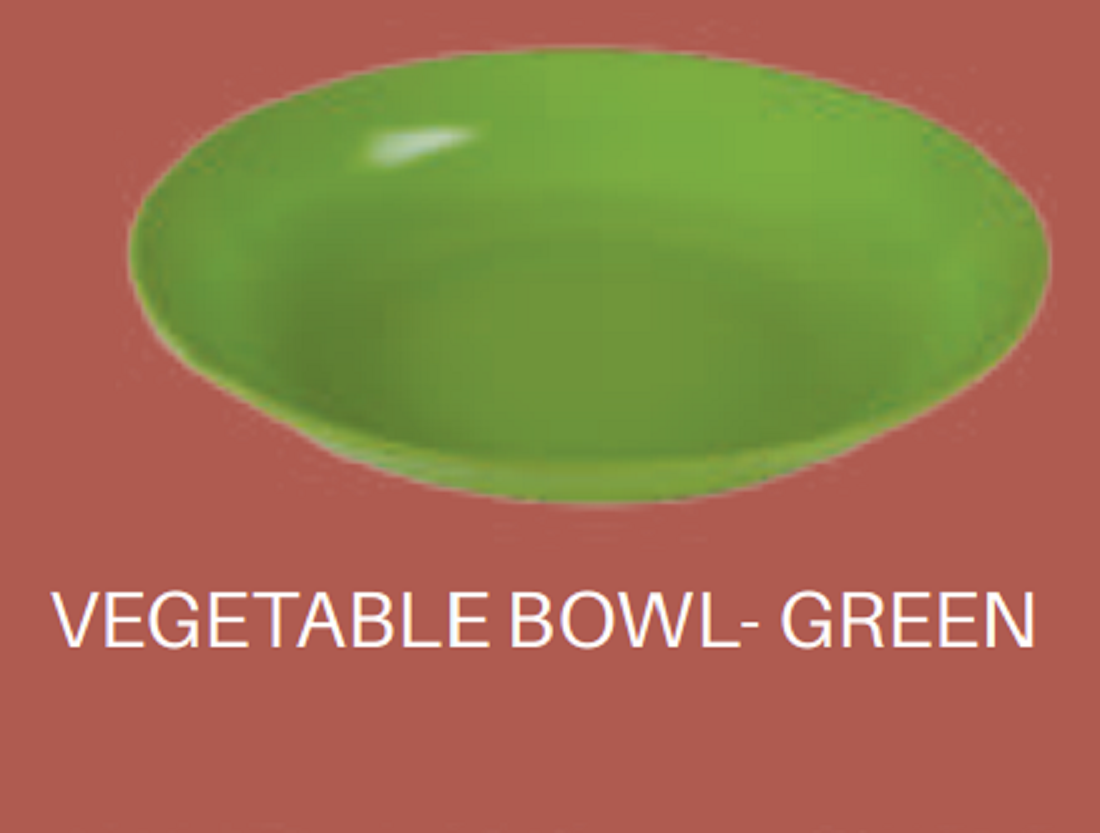 Vegetable Bowl 7" - Green Brand: Italiano