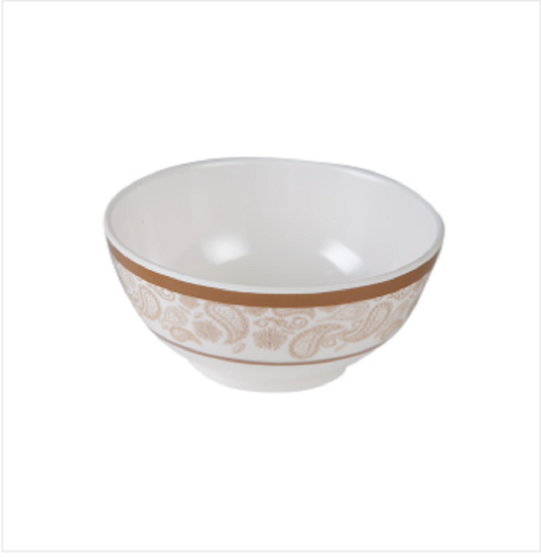 4.5" Soup Bowl Golden Leaf Brand: Italiano