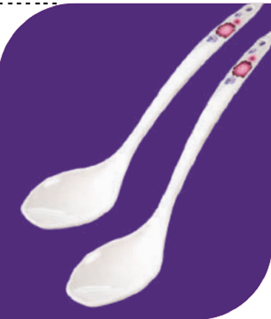 Lilac Curry Spoon 12'' Brand: Italiano