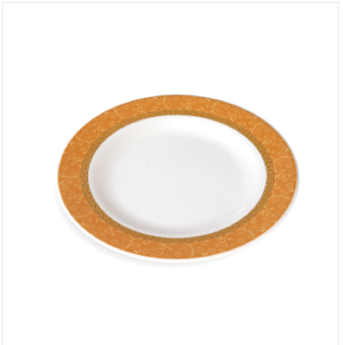 8" Meet Plate Marigold Brand: Italiano