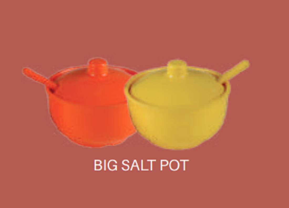 Big Salt Pot- Assorted Color Brand : Italiano
