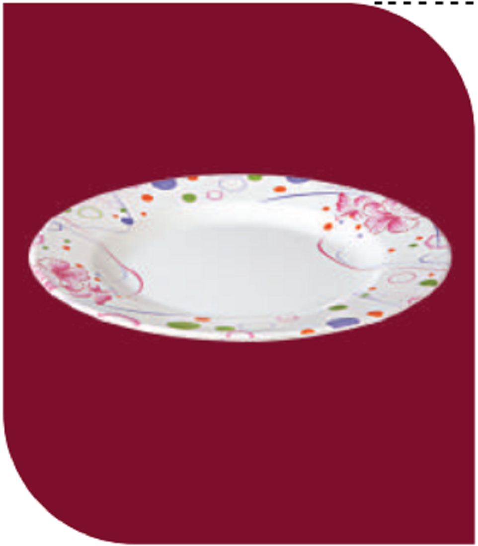 Camellia Meat Plate 8" Brand: Italiano