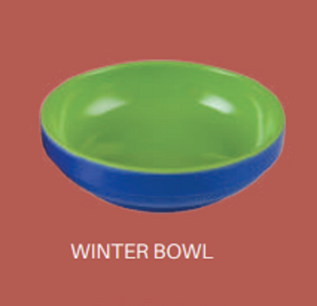 6.5" Winter Bowl (Red-white)    brand Italiano