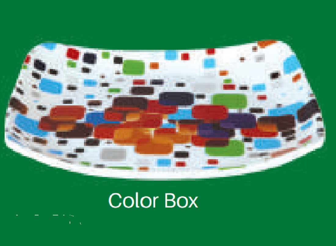 7" Classic Plate-Color Box Brand: Italiano