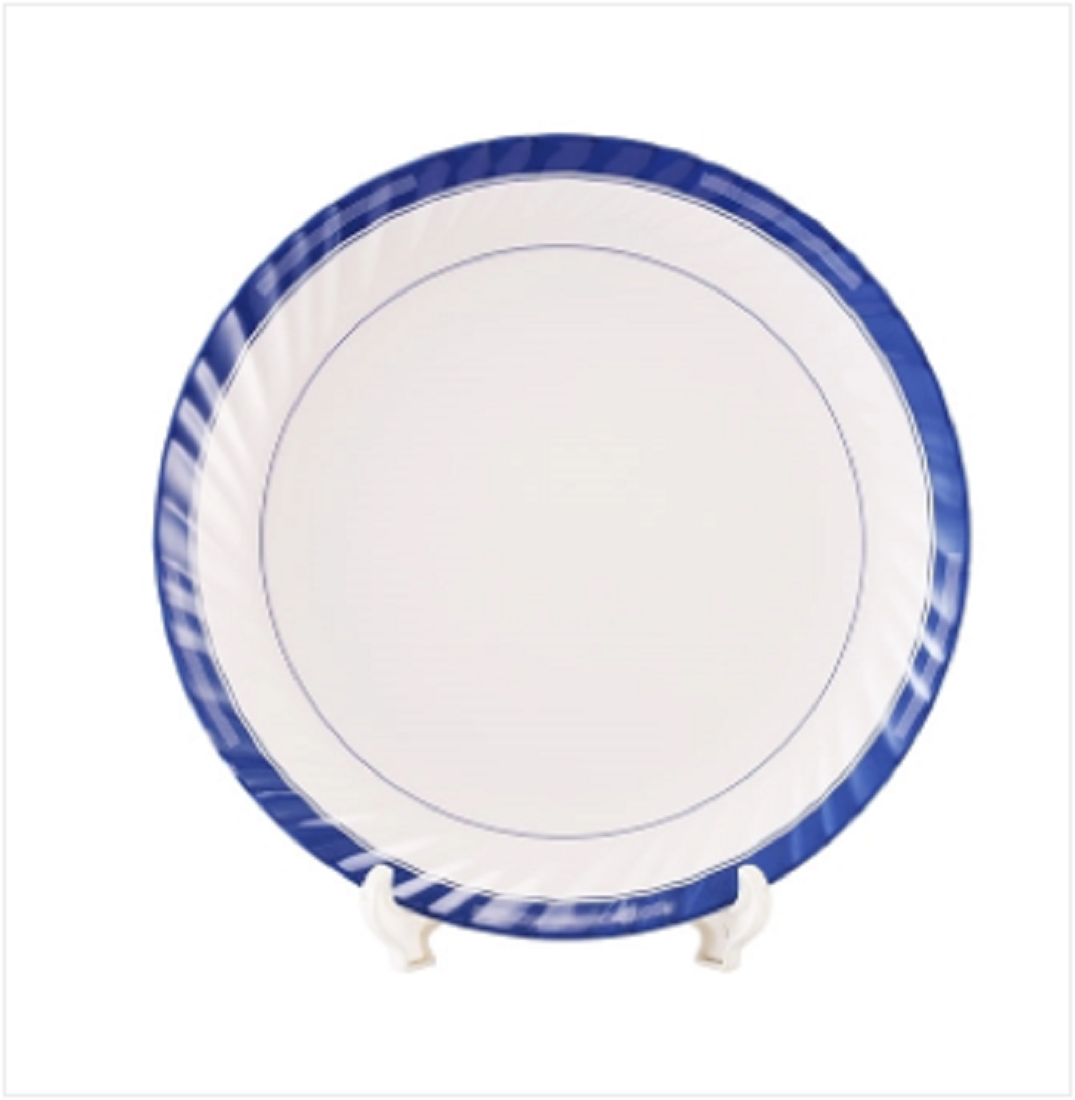 Italiano 8" Crazy Plate-Sky Line Brand: Italiano