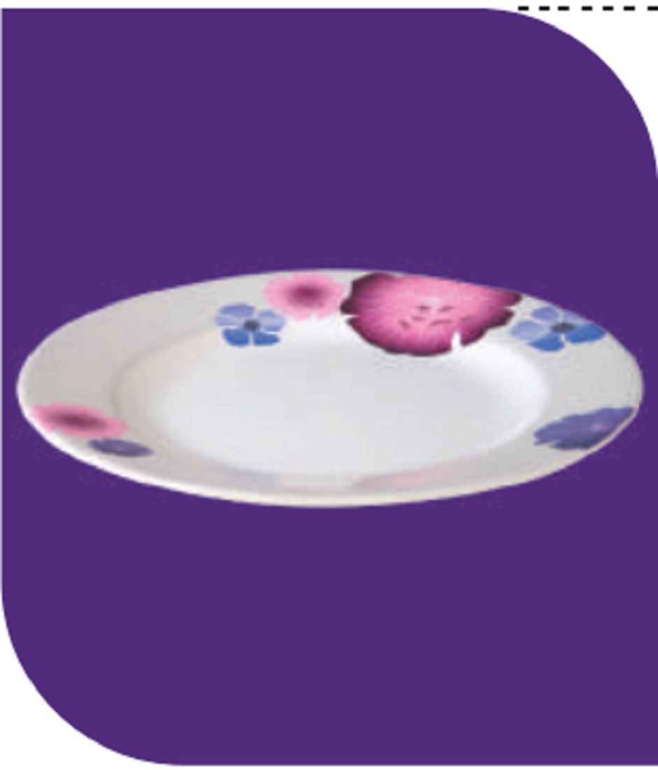 Lilac Meat Plate 10'' Brand: Italiano