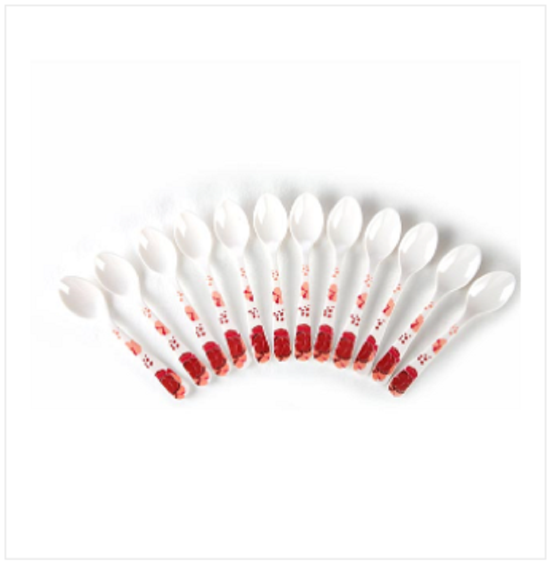 Italiano Rozana Tea Spoon Set 12 Pcs Brand: Italiano