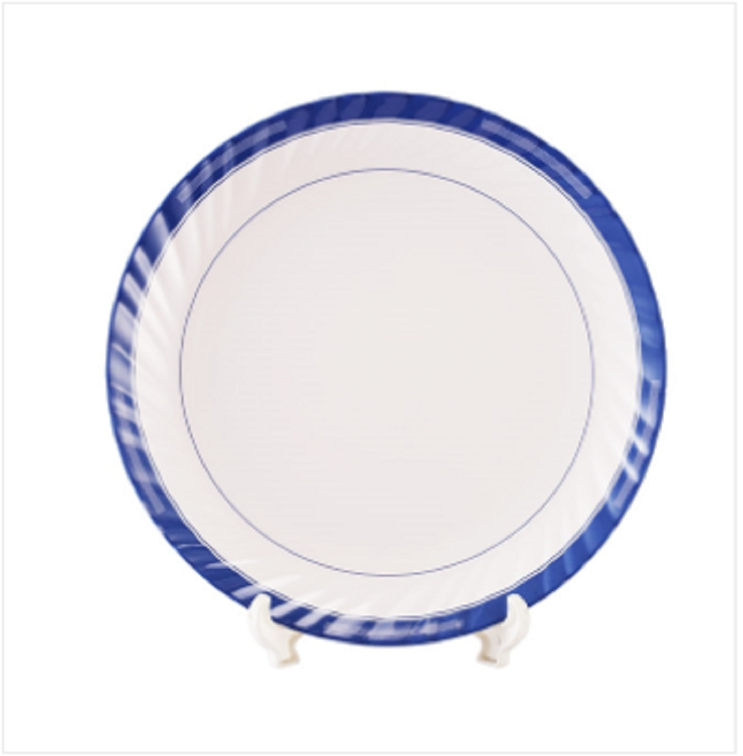 Italiano 10" Crazy Plate-Sky Line Brand: Italiano