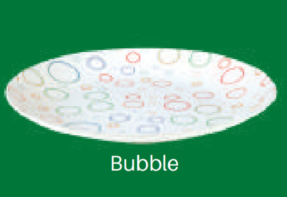 10" Rice Plate-Bubble Brand: Italiano