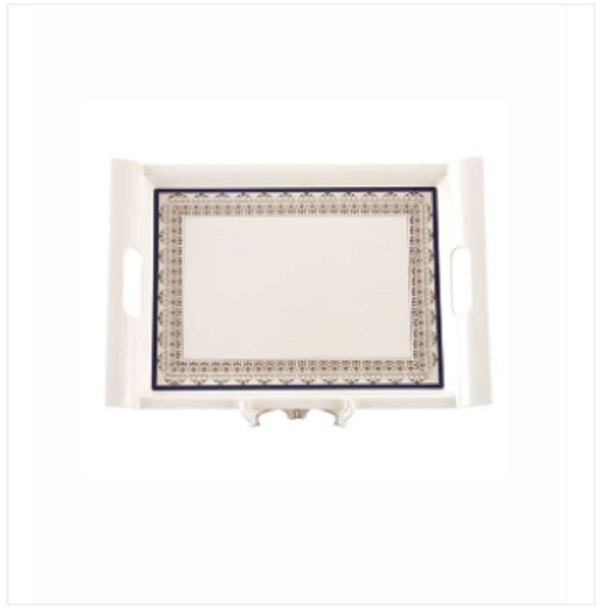 Italiano 18" Rtg Handle Tray-Violet