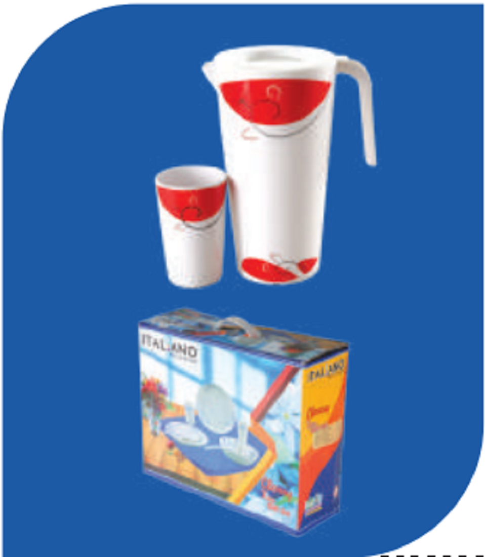 Lovely Smart Jug Set-7 pcs Brand: Italiano