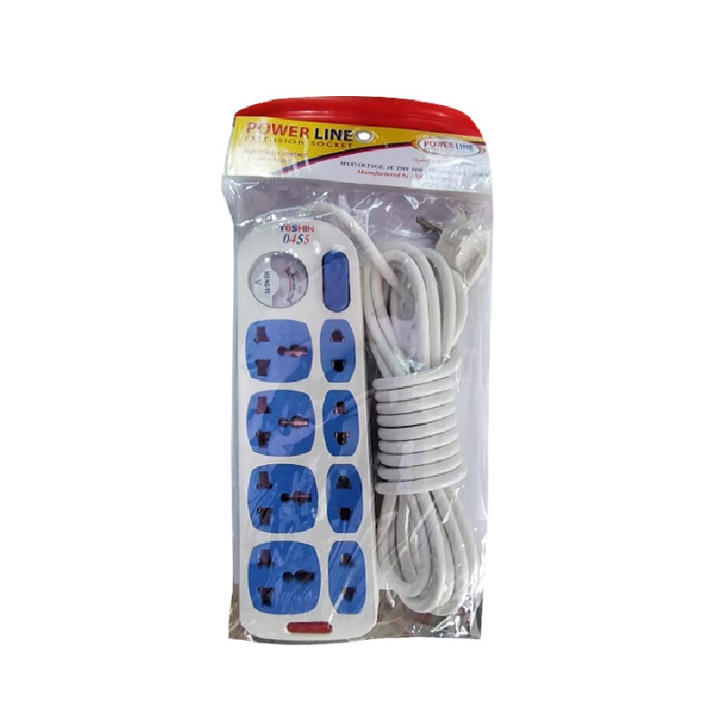 Power Line Multi Plug 5m Cable (Model-0455)
