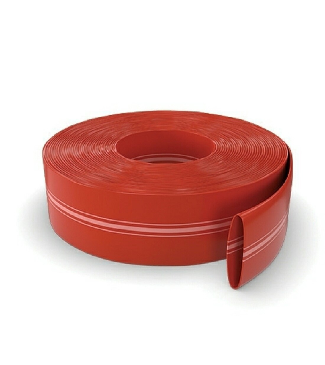 RFL PE Irrigation Rubber  Hose Pipe 2" Per Feet Red