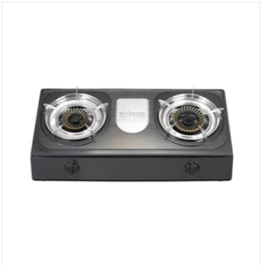 Double SS AutoGas Stove NG A-206