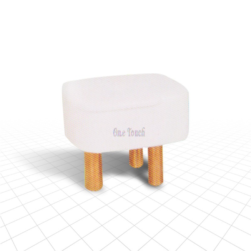 One Touch 15A Three Pin Plug (P-33)