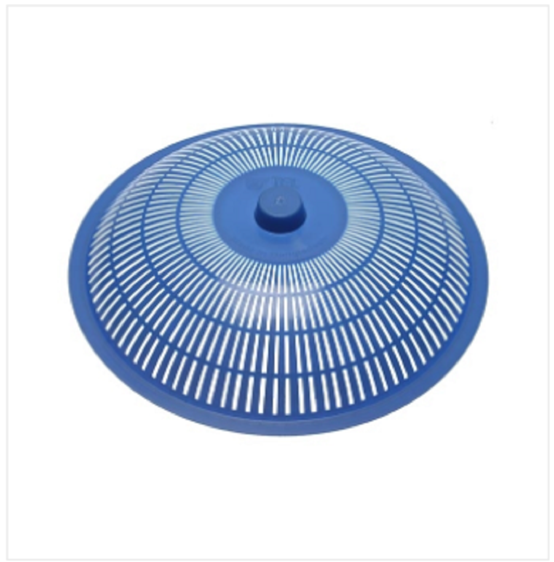 Dish Cover Big Blue