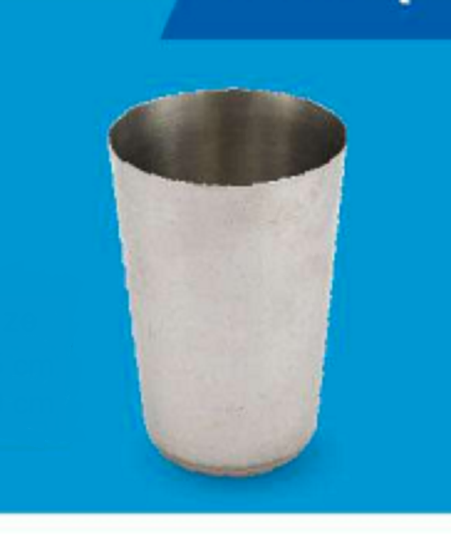 PB SS Glass Plain - 18 CM