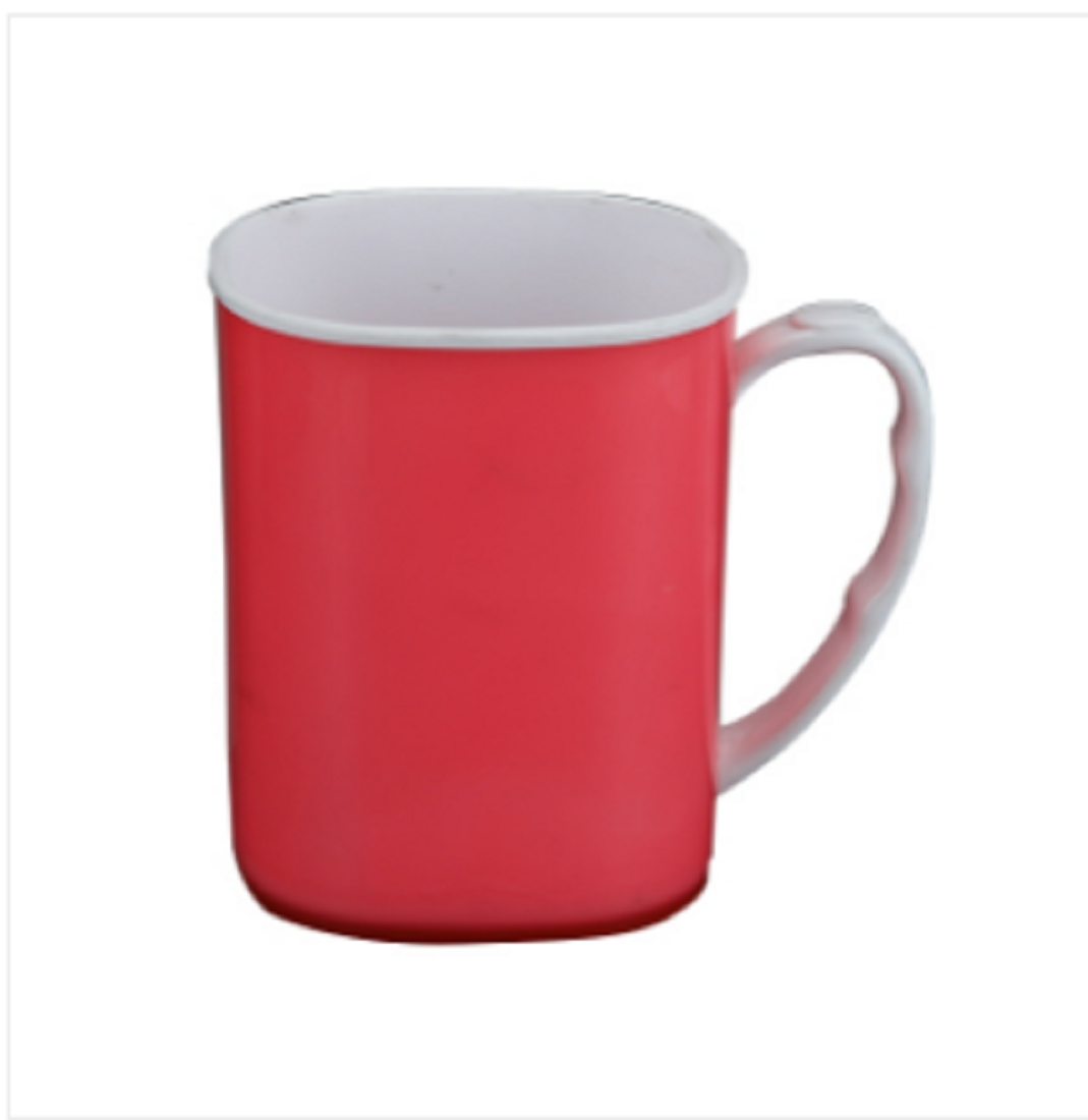 Royal Mug 400 ML White & Trans Pink