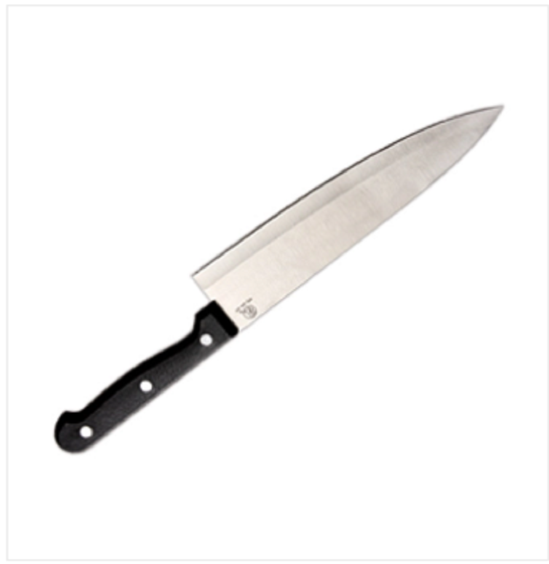 Knife Utility Stainless 4.5" By DPLS