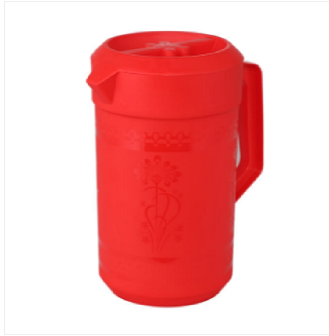 Flower Jug 2.5L Red
