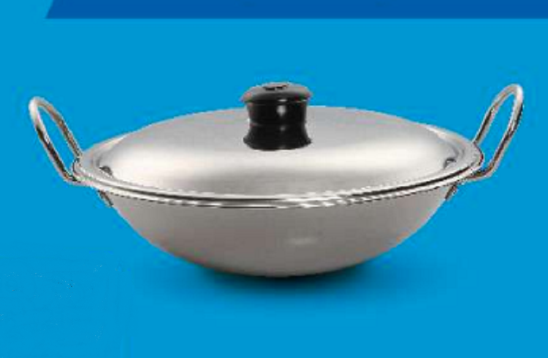 PB SS Karai With Lid- 3