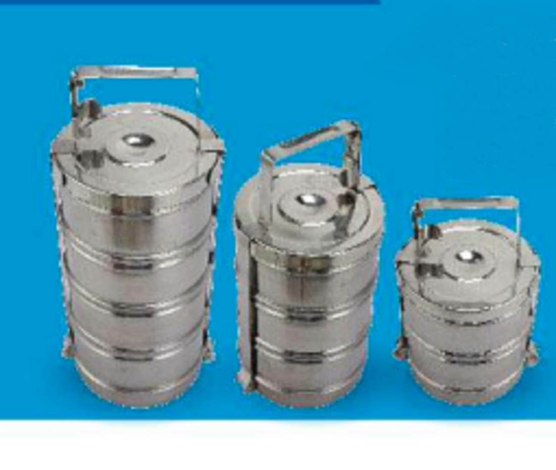 PB SS Tiffin Carrier 3 Pot