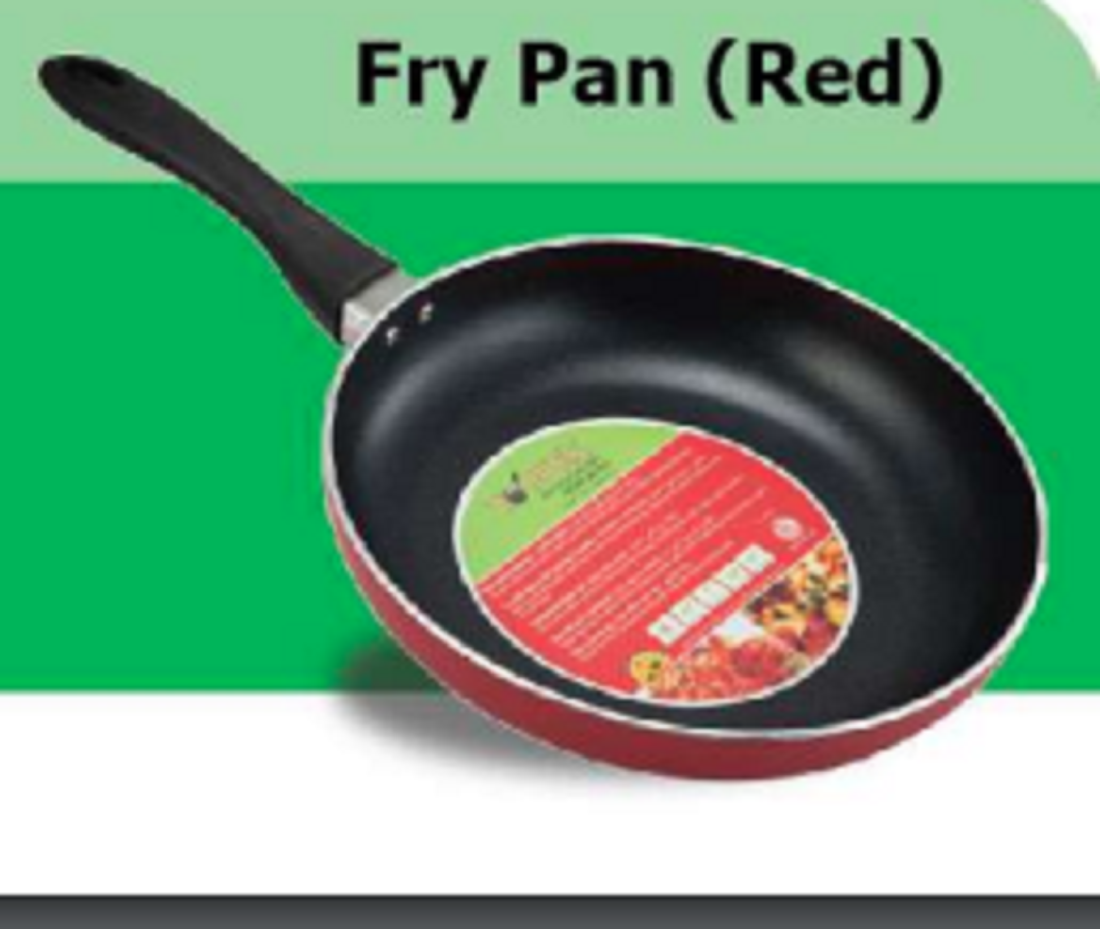 TPR NS Glamour Fry Pan (Red) - 18 cm