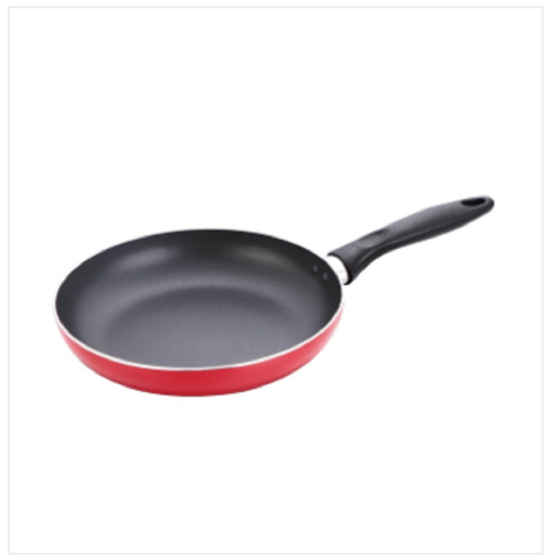 Topper Nonstick Fry Pan Red 26 Cm
