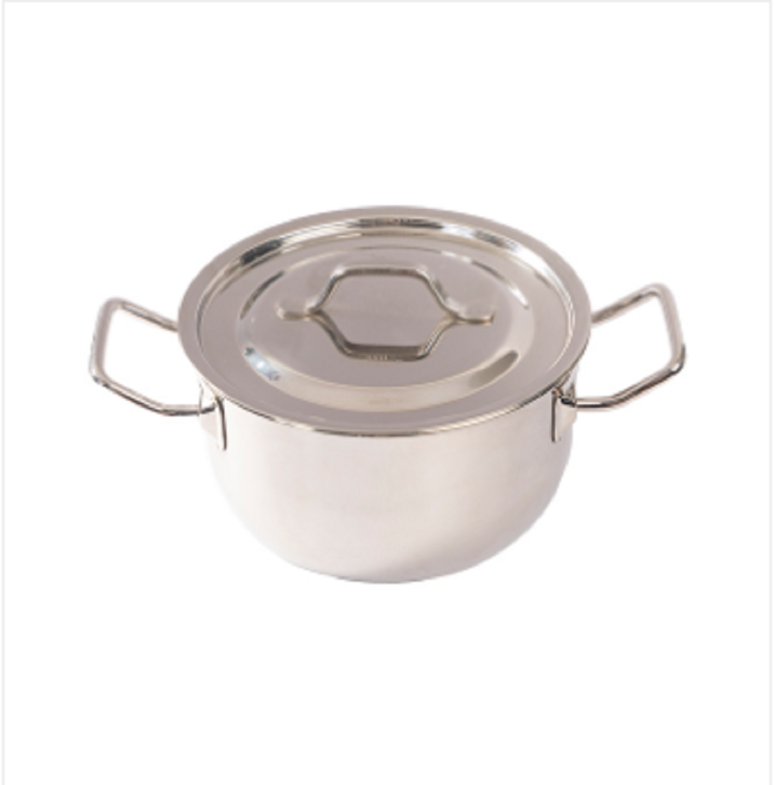 SS Induction Pan With Lid 20cm