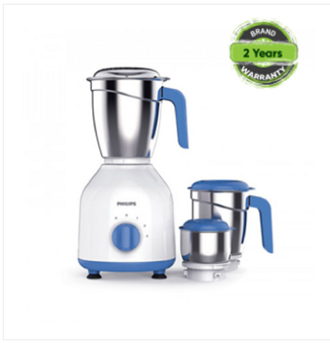 Philips 600 Watt Daily Collection Mixer Grinder HL7555/00