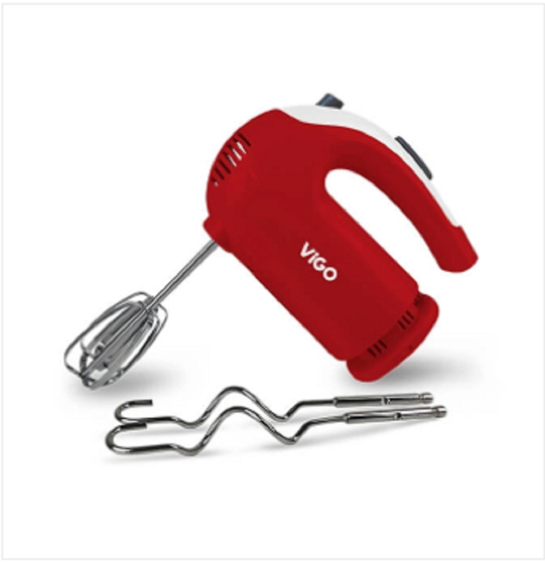 ViGO Electric Hand Mixer-HM 003 ( 2 Hooks And 2 Beaters)
